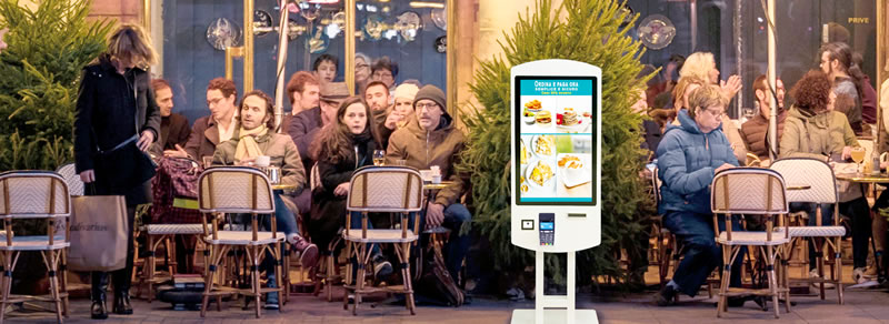 HP LP Cassa self service kiosk ambient outdoor